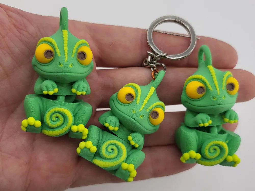 Porte-clé Caméléon