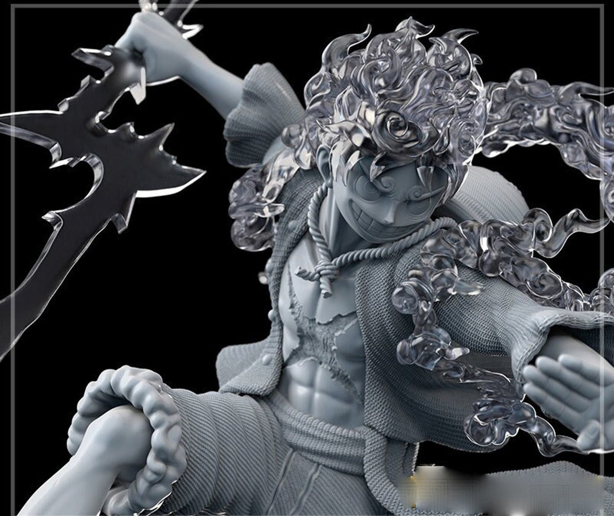 LUFFY GEAR 5 ONE PIECE Prêt à Peindre/ Peint