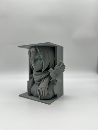 Cale Livre Attaque des Titans Mikasa