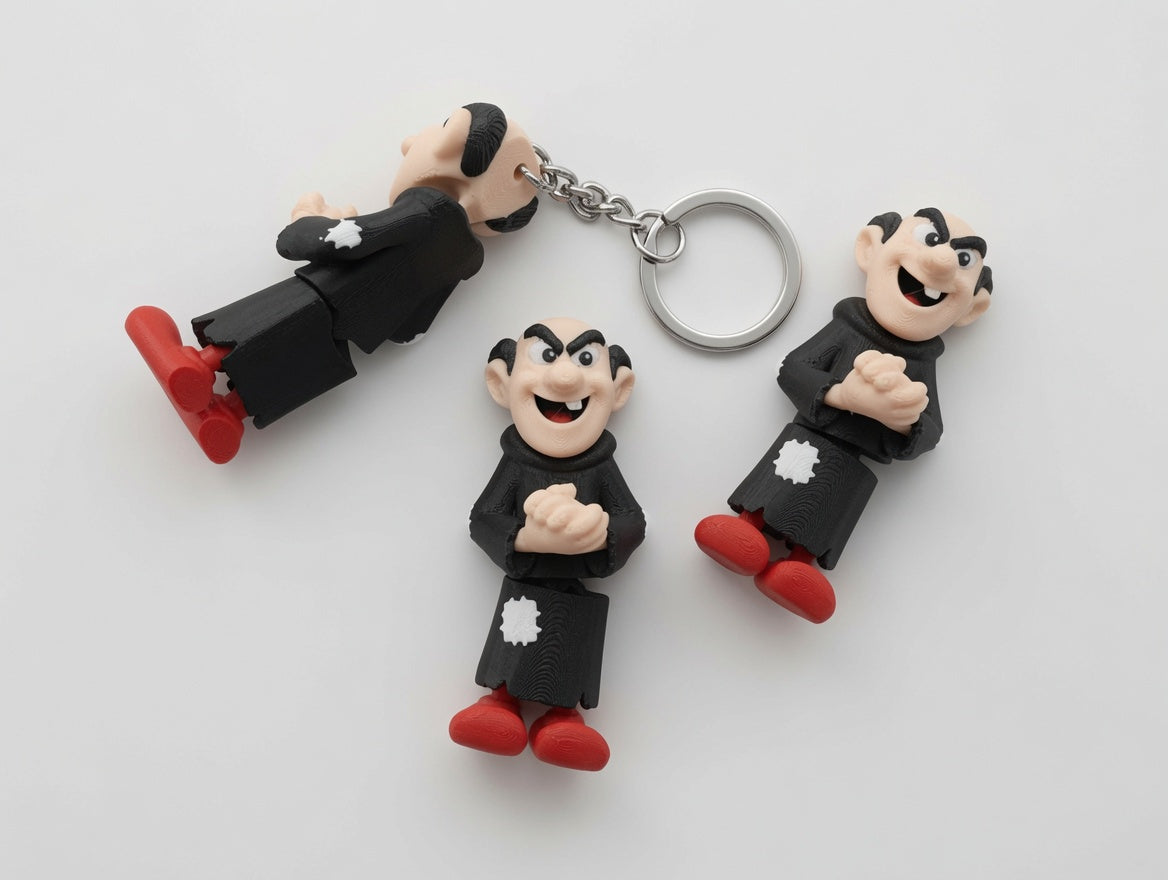 Porte-clé Gargamel