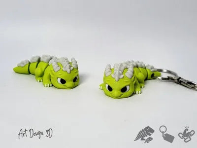 Porte-clé Dragon Vert