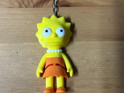 Porte-clé Lisa Simpson