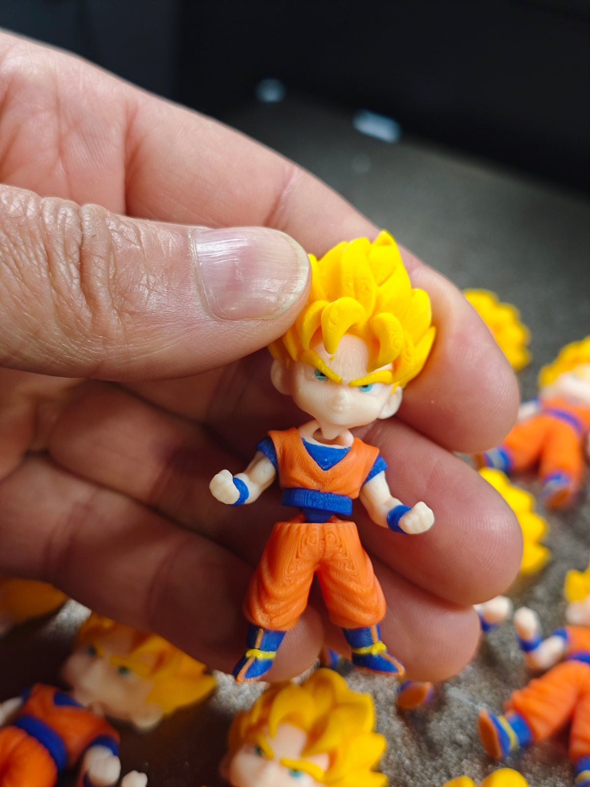 Porte-clé Goku Super Saiyan