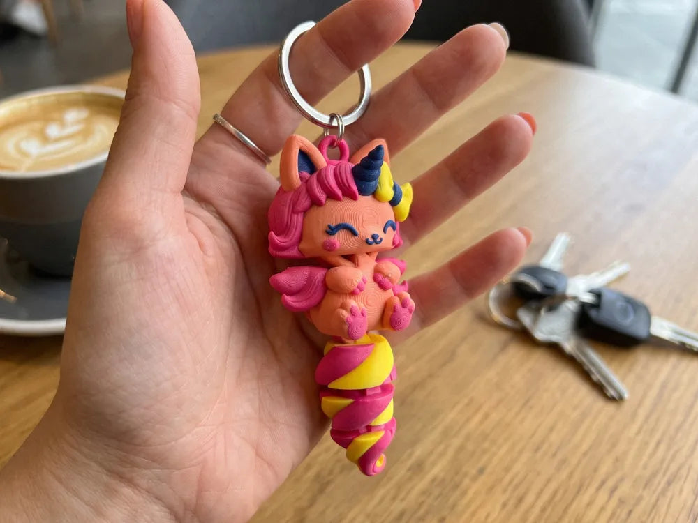 Porte-clé Dragon Licorne