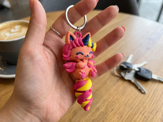 Porte-clé Dragon Licorne