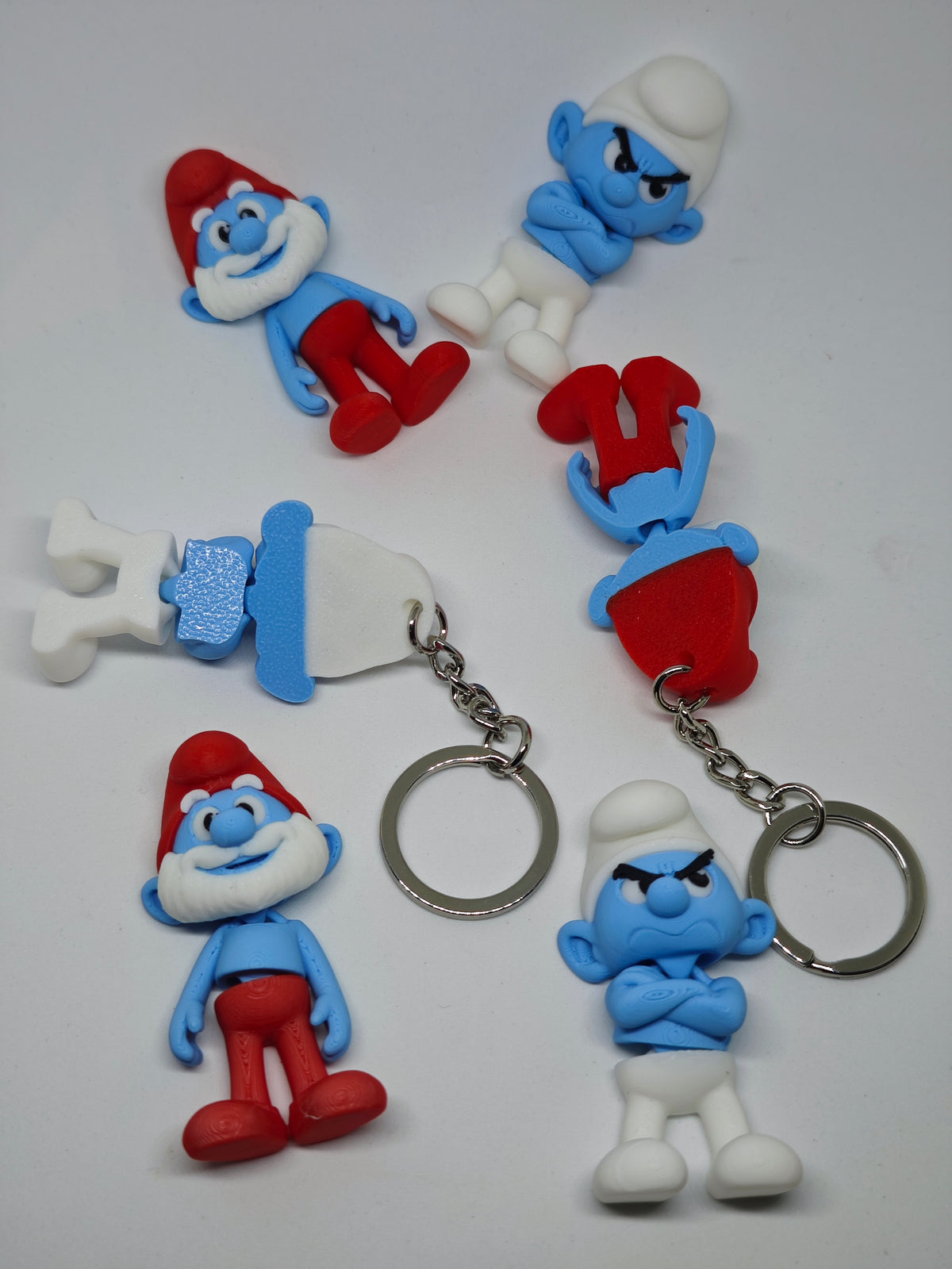Porte-clé Papa Schtroumpf