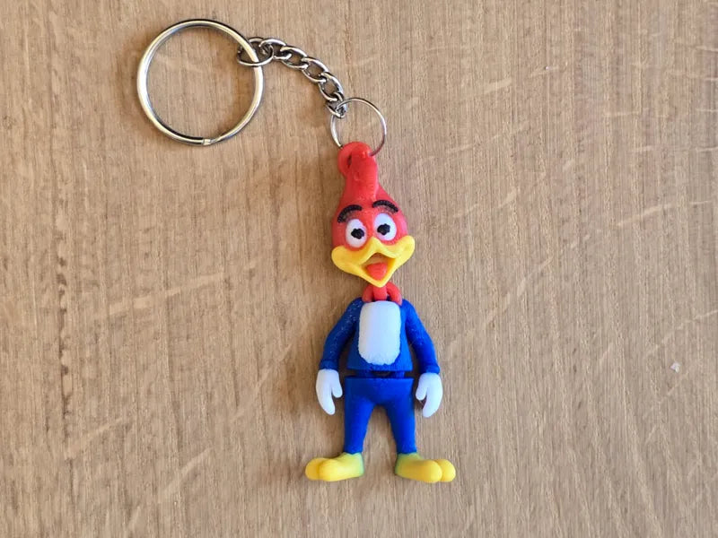 Porte-clé Woody Woodpecker