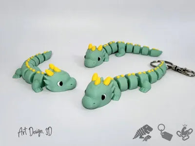 Porte-clé Dragon Long