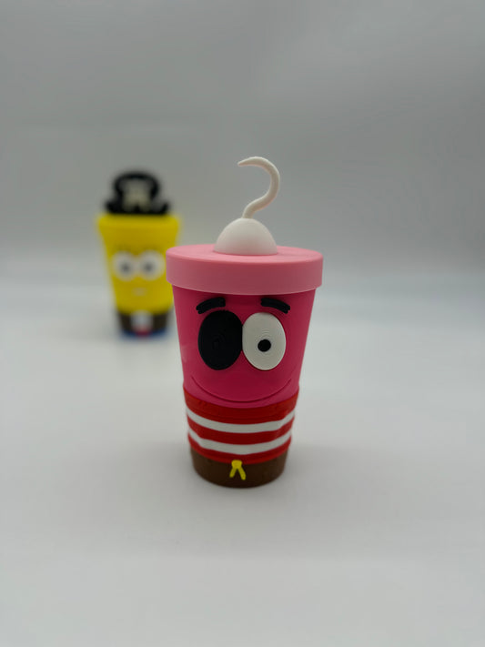 Gobelet Bob L'éponge Pirate Patrick