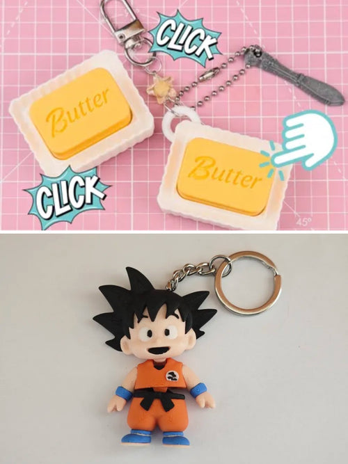 Porte-clés & Clickers anti-stress