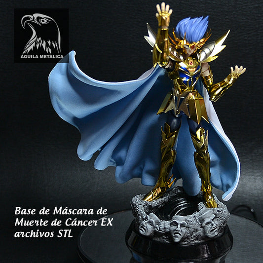 DEATH MASK SAINT SEIYA Prêt à Peindre/ Peint