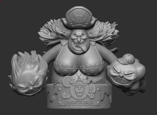 BIG MOM ONE PIECE Prêt à Peindre/ Peint