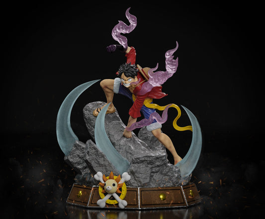 LUFFY ONE PIECE Prêt à Peindre/ Peint