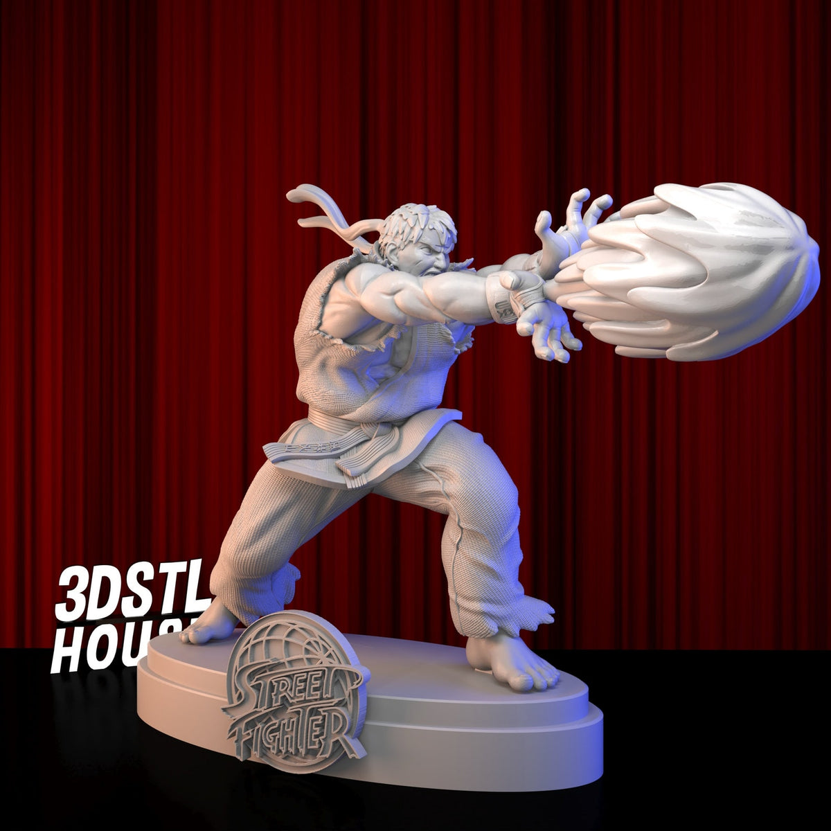RYU STREET FIGHTER  Prêt à Peindre/ Peint