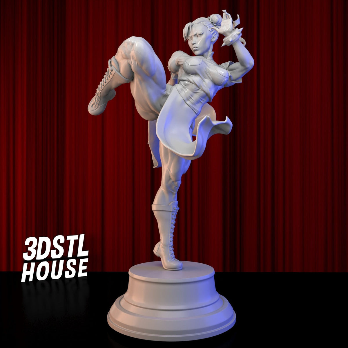 CHUN LEE STREET FIGHTER  Prêt à Peindre/ Peint