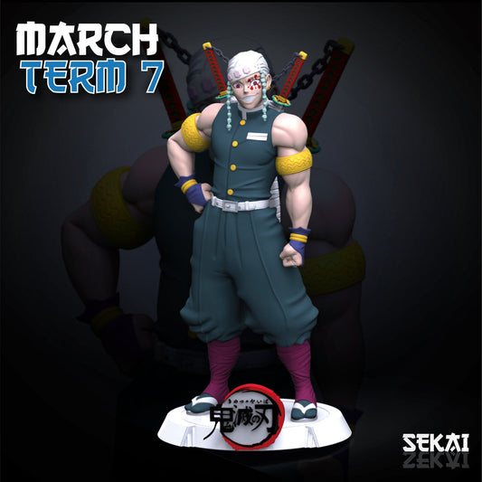 UZUI TENGEN DEMON SLAYER  Prêt à Peindre/ Peint