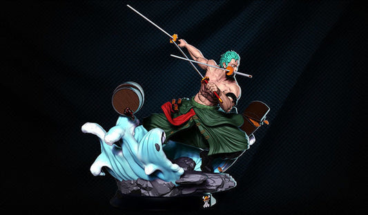 ZORO ONE PIECE  Prêt à Peindre/ Peint