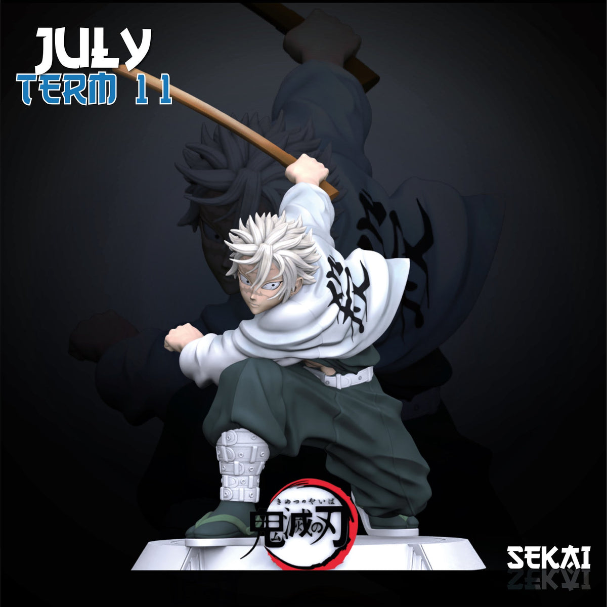SANEMI SHINAZUGAWA DEMON SLAYER  Prêt à Peindre/ Peint