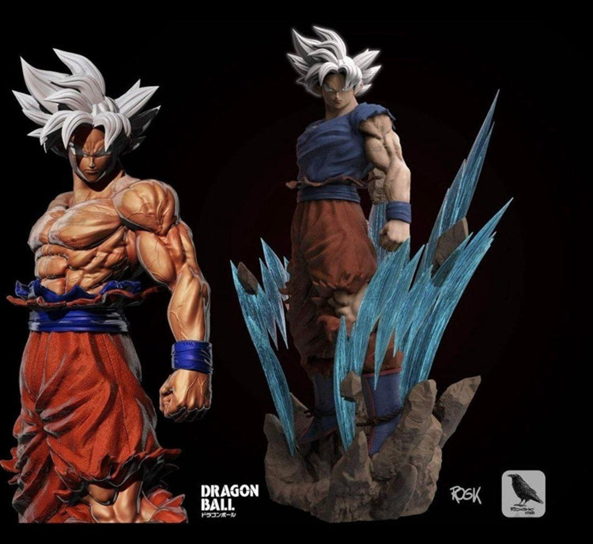GOKU DBZ  Prêt à Peindre/ Peint