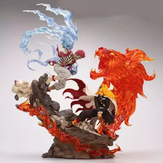 AKAZA X RENGOKU DEMON SLAYER  Prêt à Peindre/ Peint